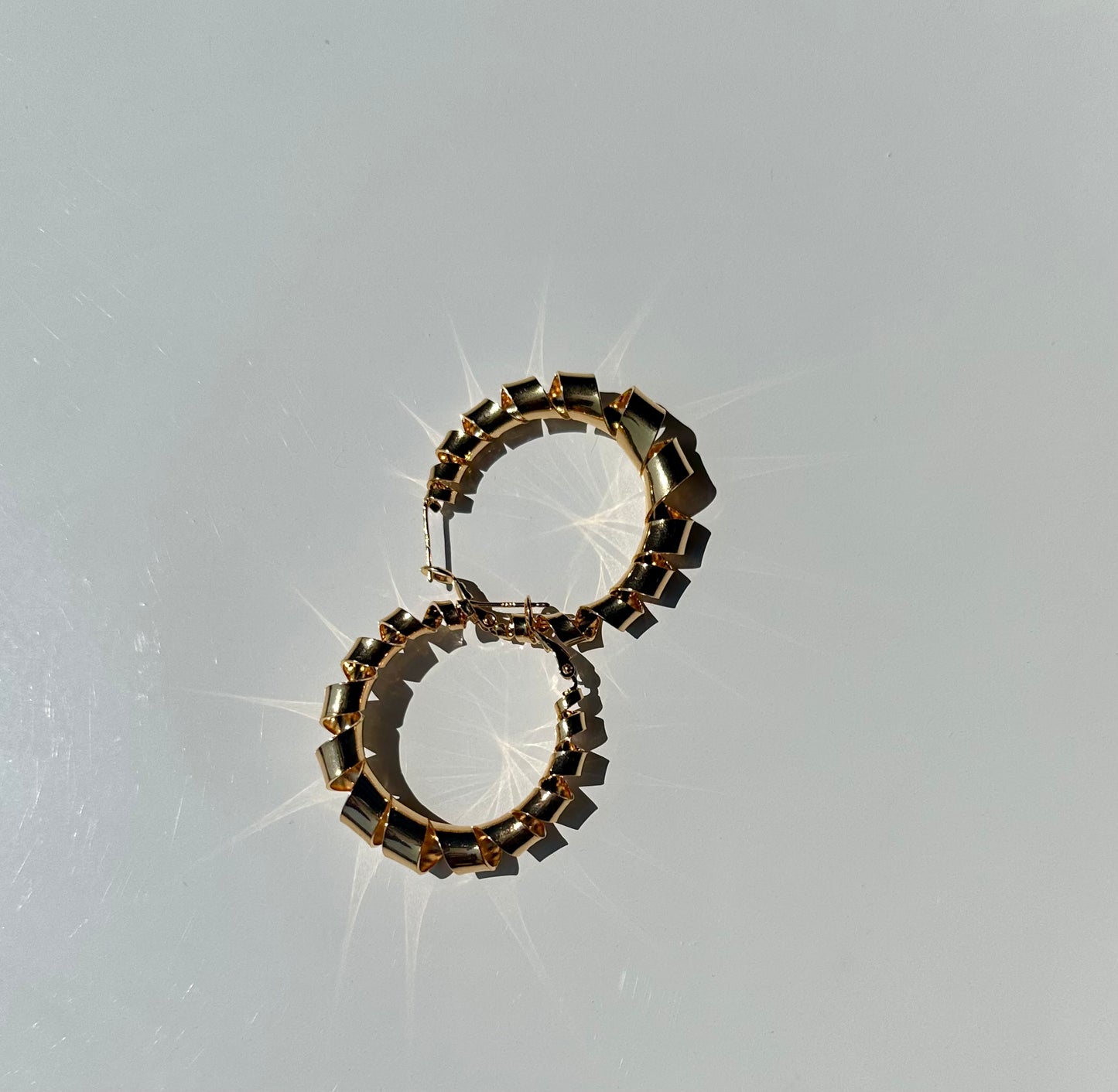 Geometric Hoop Earrings