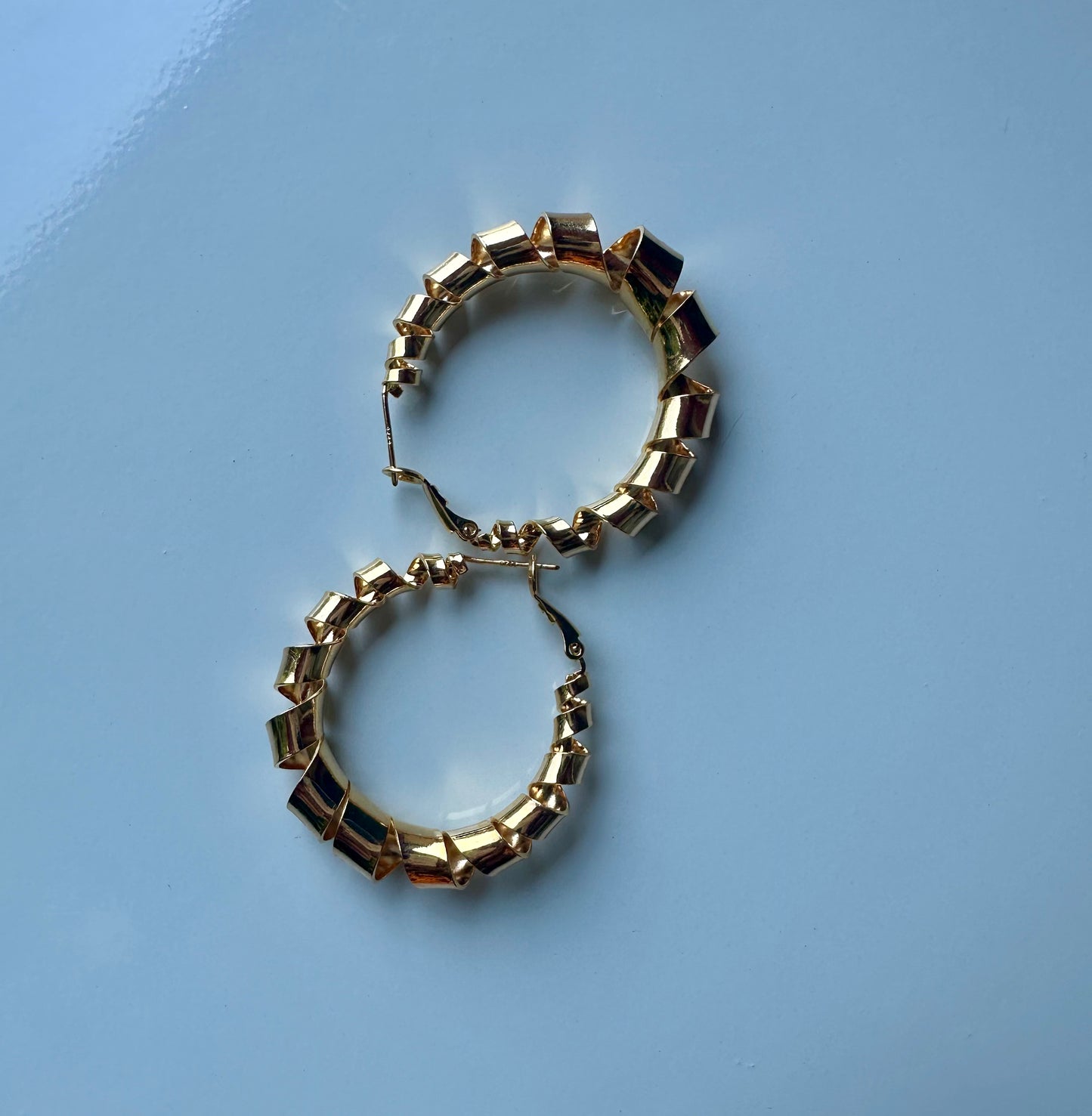 Geometric Hoop Earrings