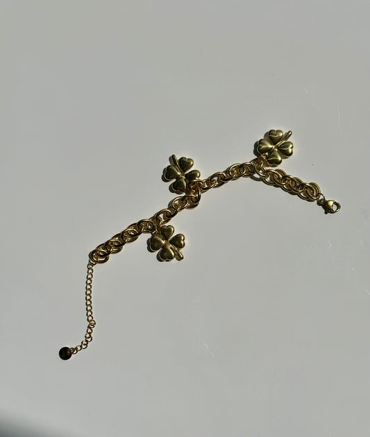Clover Charm Bracelet