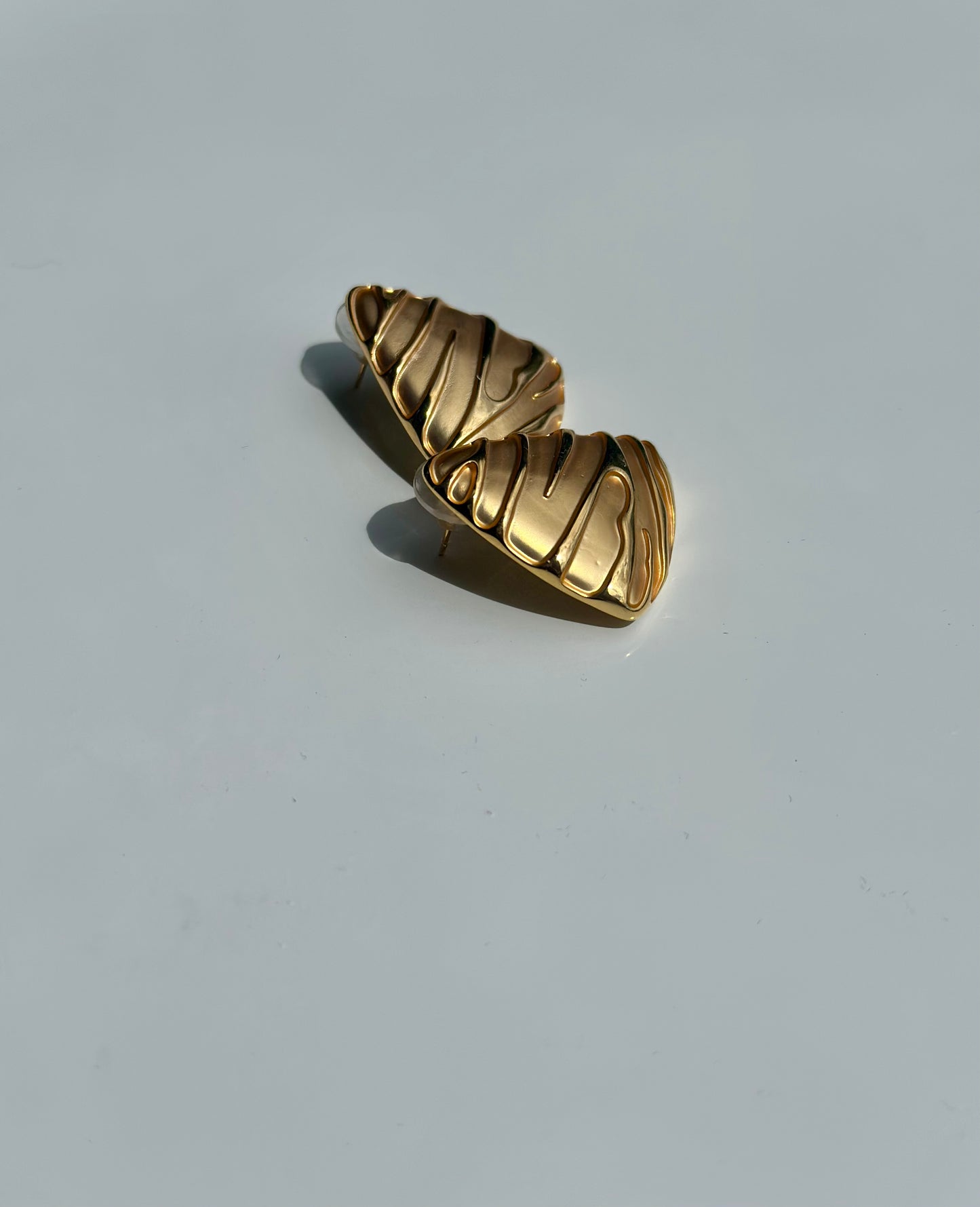 Wave Stud Earrings